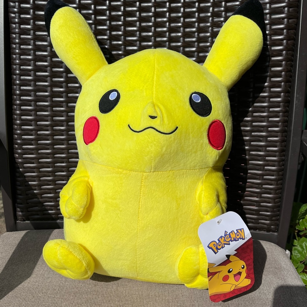 Pokeman 14” Plush Pikachu - Picture 1 of 9